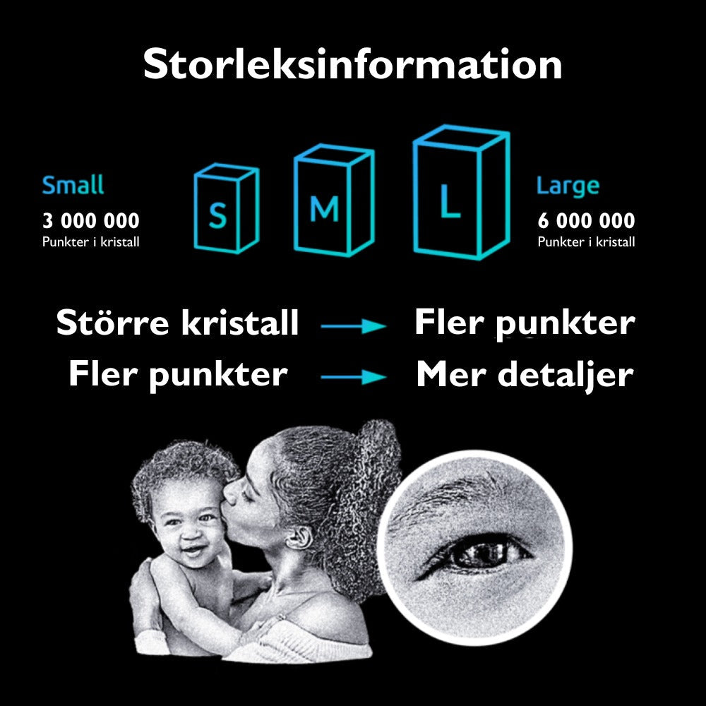 Fotokrystall 3D | Rektangel