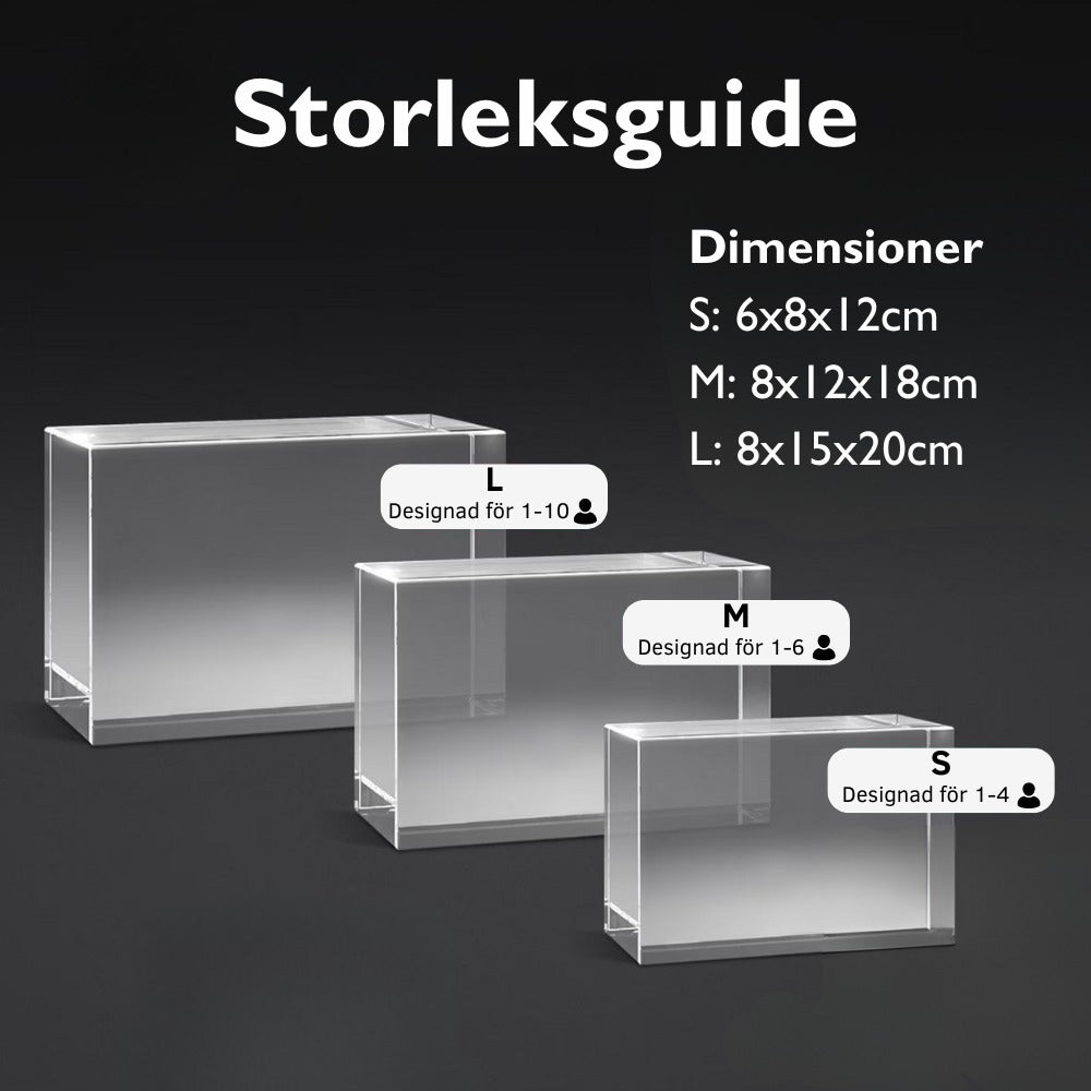 Fotokrystall 3D | Rektangel